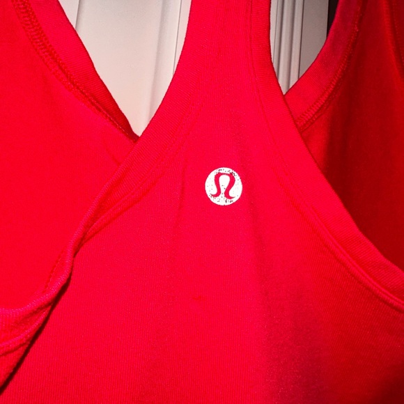 Lululemon neon pink tank - Picture 3 of 3